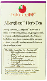 Health King Herb Tea, AllergEase, 20 Teabags