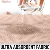 Zulay Kitchen Towels 3 Pack 100% Cotton Waffle Weave - 12x12” Super Absorbent Dish Towels for Kitchen - Reusable Kitchen Towels for Washing Dishes