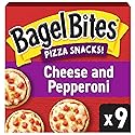 Bagel Bites Mini Pizza Bagel Frozen Snacks, 1 Box, for After-School and Late Night Snacking, Cheese and Pepperoni, No High-Fructose Corn Syrup and No