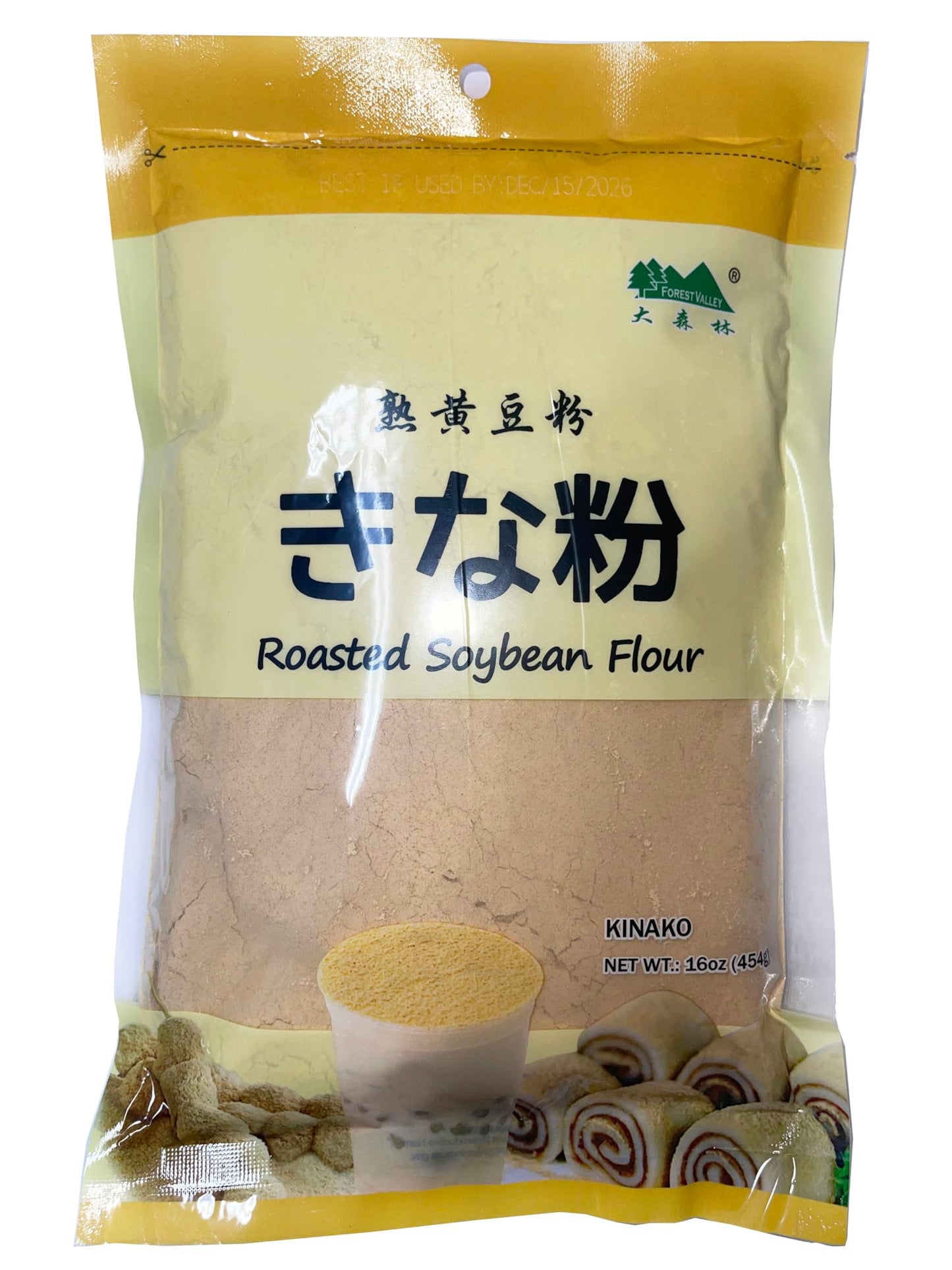 Roasted Soybean Flour-Kinako ???? 16oz