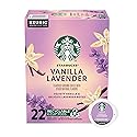 Starbucks K-Cup Coffee Pods, Flavored Hot or Iced Coffee, Vanilla Lavender, 22 Keurig Pods