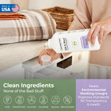 Heritage Park Silk & Wool All-Natural Lavender Mist Scent, pH-Neutral Laundry Detergent - Enzyme-Free, Concentrated Up to 64 loads (32 fl oz)