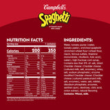 Campbell's Canned Spaghetti, Snacks for Kids and Adults,15.8 OZ Can