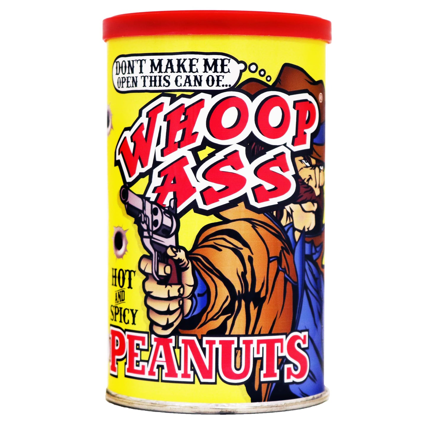 Whoop Habanero Pepper Peanuts - 6 Oz. - Premium Gourmet Spicy Hot Peanuts - Perfect Hot and Spicy Peanuts - Try if you Dare!
