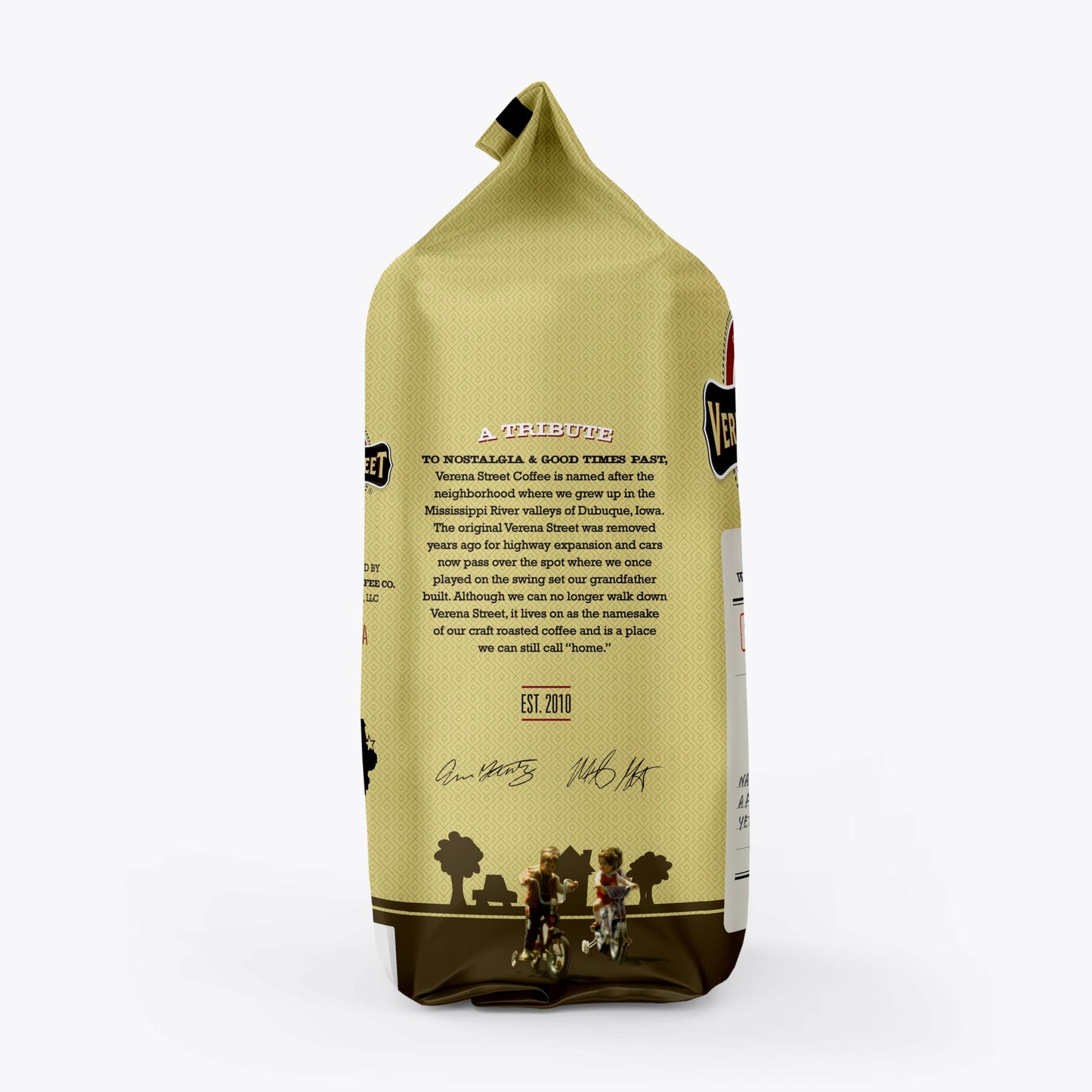 Verena Street 2 Pound Flavored Ground Coffee, Crop Circles Vanilla Hazelnut, Medium Roast, Rainforest Alliance Certified Arabica Coffee