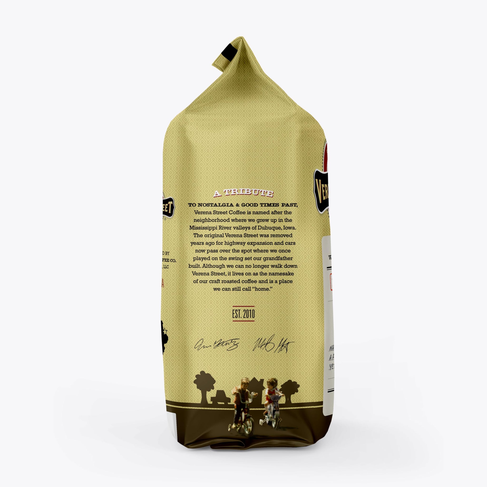 Verena Street 2 Pound Flavored Ground Coffee, Crop Circles Vanilla Hazelnut, Medium Roast, Rainforest Alliance Certified Arabica Coffee