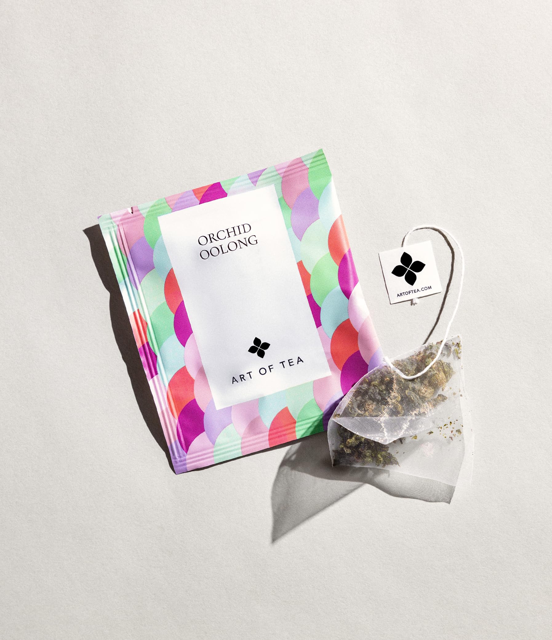 Art of Tea | Orchid Oolong Tea Bags | 50 Pyramid Tea Bag Sachets