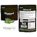 Wormwood Dried Cut Herb 4 oz. , AJENJO , Artemisia Absinthium, Resealable Bag, Wormwood Herbal Tea, Product From Croatia, Packaged in the U.S.A. (4