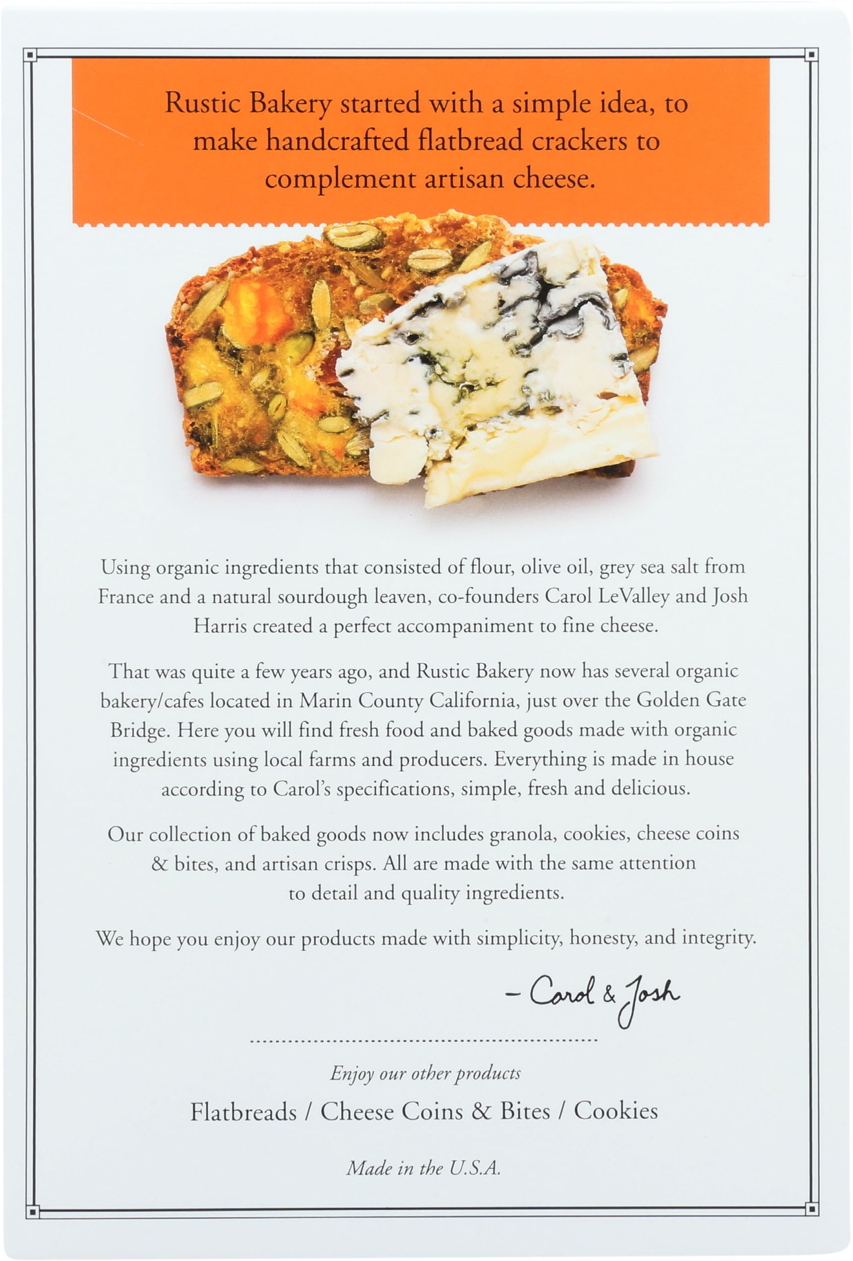 Rustic Bakery, Crisps Apricot Pistachio Brandy, 5 Ounce