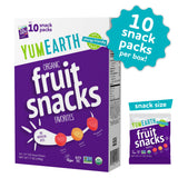 YumEarth Organic Fruit Snacks Box, 0.7 Ounce (Pack of 10)