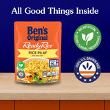 BEN'S ORIGINAL Ready Rice Pouch Rice Pilaf, 8.8 oz. (6 Pack)
