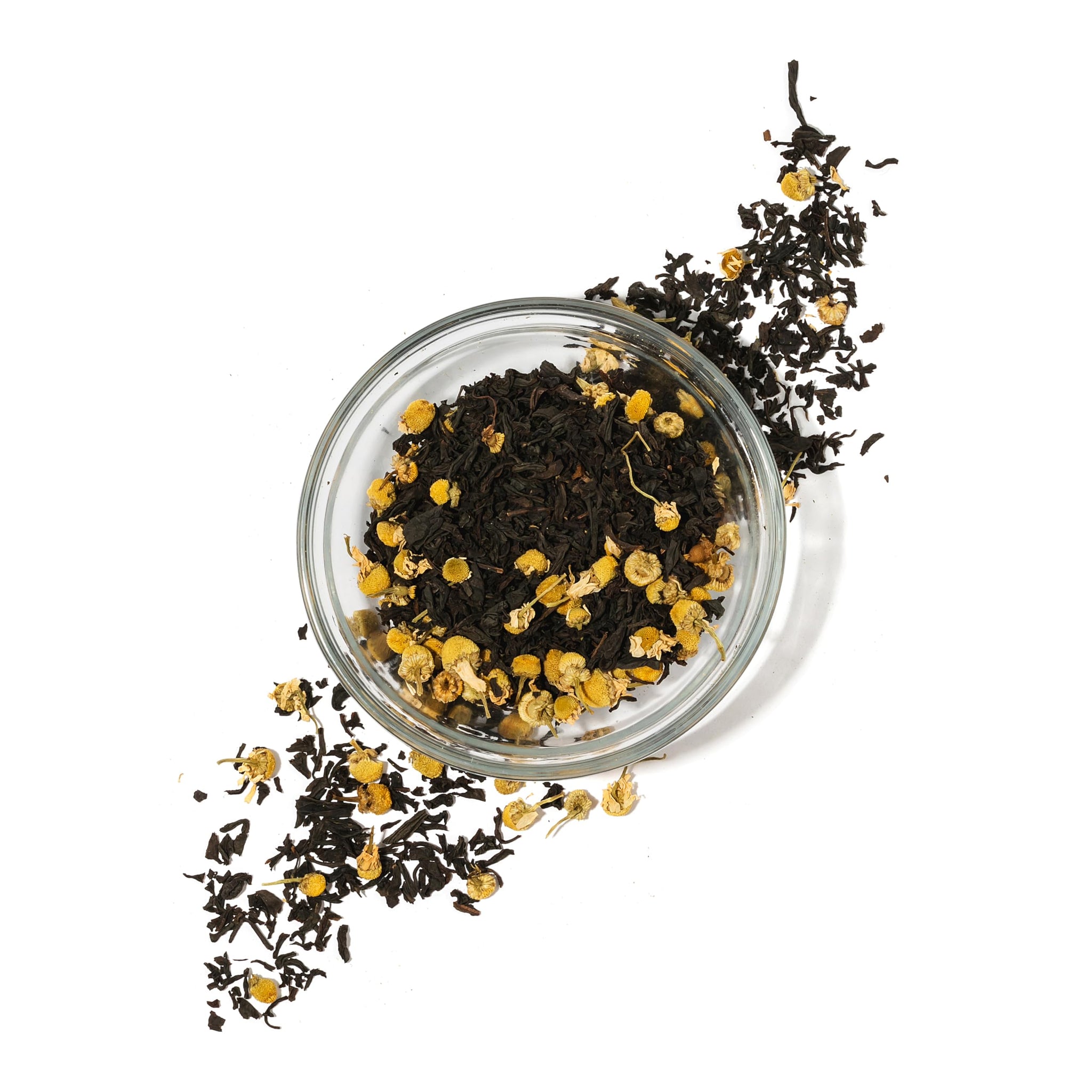 Golden Earl Herbal Tea by Mindful Moon - Earl Grey Blend with Chamomile & Natural Citrus Flavor - Caffeinated, Loose Leaf Tea (Large)