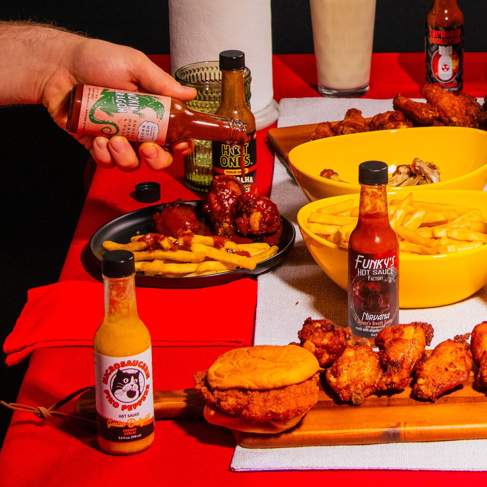 Hot Ones Hot Sauce Challenge Set - Season 29 Heat - Hot Sauces Gift Set - Variety Pack - Made with Natural Ingredients - Unique Small Batch Sampler