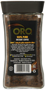 Oro Instant Coffee, 3.5 Ounce