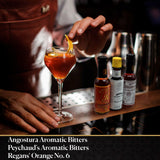 Bitters Triple Play Cocktail Bitters for Old Fashioned Cocktails Gift Set-Angostura Aromatic 4oz, Peychauds Aromatic 5oz, Regans Orange No 6 5oz (Pack