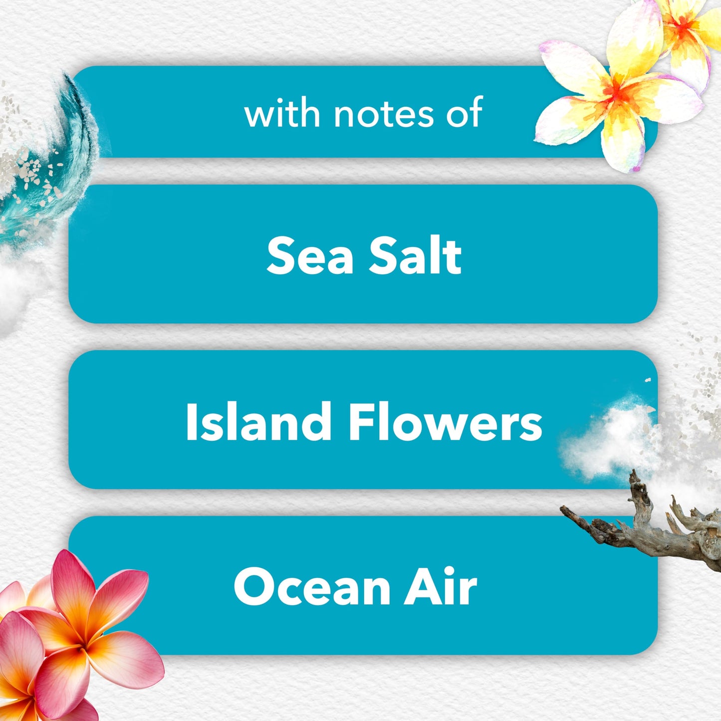 Glade PlugIns Refills Air Freshener, Aqua Waves and Sky & Sea Salt, Scented and Essential Oils for Home and Bathroom, 0.67 Fl Oz, 5 Count