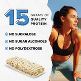 Ready® Protein Bars - High-Protein Snack with 15g Whey Protein, With Flaxseeds and Omega-3s for Sustained Energy, Supports Lean Muscle and Recovery