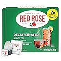 Red Rose Naturally Decaffeinated Tea 48-Count Boxes (Pack of 2)