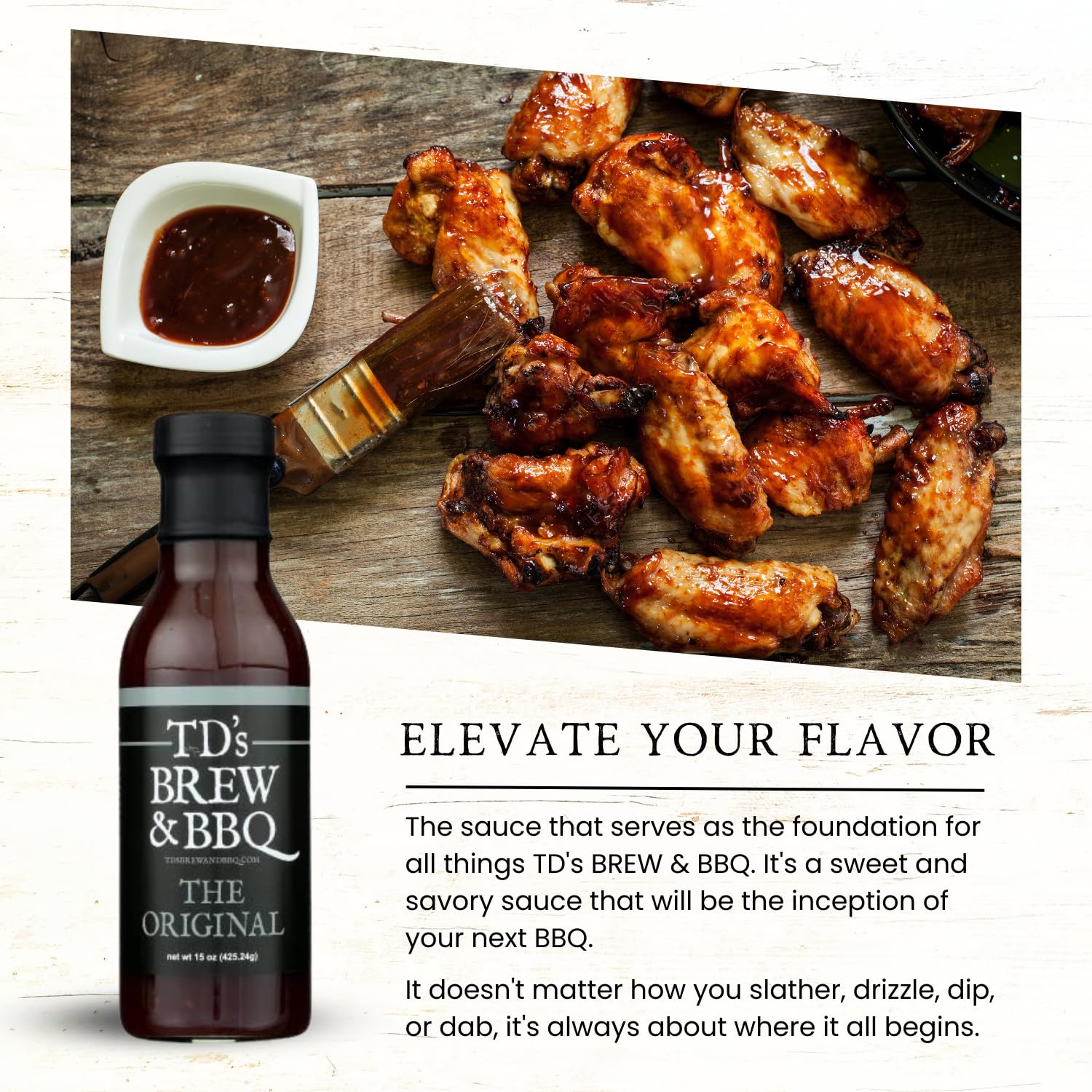 TD's Brew & BBQ "The Original" Sauce