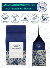 JA Coffee - Jamaica Blue Mountain Caribbean Coffee Blend, Medium Roast, Whole Beans - Premium Arabica, Bag of 454 Grams (1 Pound, 16 Ounces)