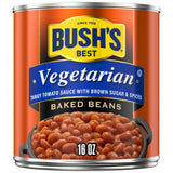 Bush's Best Canned Vegetarian Baked Beans, Source Of Plant Based Protein And Fiber, Low Fat, Gluten Free, 16 oz