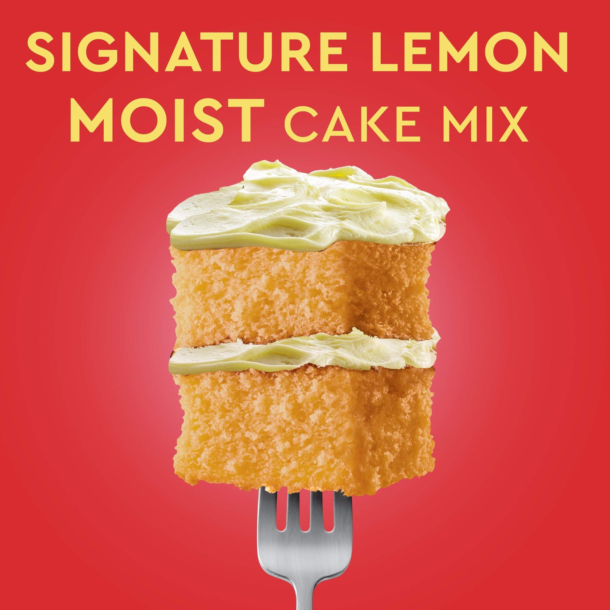 Duncan Hines Lemon Supreme Flavored Cake Mix, 15.25 oz.