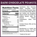 Chocolate Covered Peanuts - 1.25 Lb Tub (Dark Chocolate)