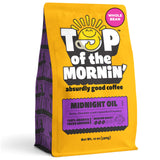 Top of the Mornin’ Midnight Oil Whole Bean Coffee By Jacksepticeye | Rich and Bold Flavor | Specialty Grade Ethically Sourced Coffee Beans | Chocolate