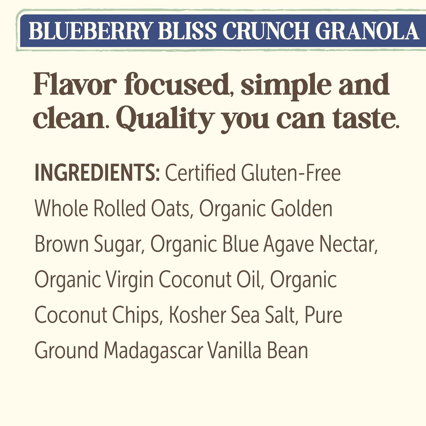 Laura's Gourmet Granola Coconut Crunch, 2 lb, Gluten-Free Oats, Vegan, Dairy & Soy Free Snack, Organic Agave & Coconut Chips, Artisan, Breakfast