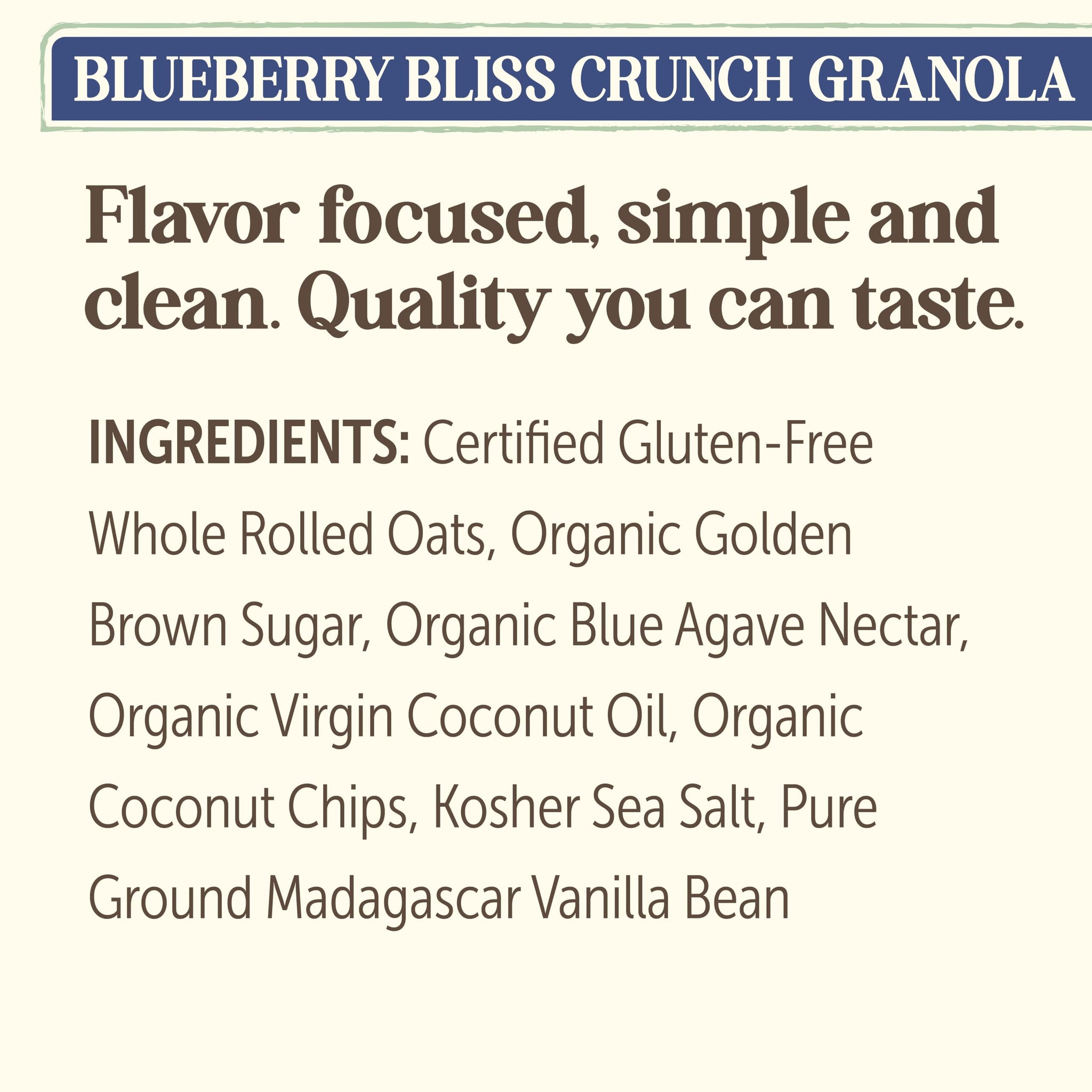 Laura's Gourmet Granola Coconut Crunch, 2 lb, Gluten-Free Oats, Vegan, Dairy & Soy Free Snack, Organic Agave & Coconut Chips, Artisan, Breakfast