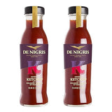 De Nigris Excellence line - Gourmet Italian Ketchup With Balsamic Vinegar Of Modena 10,14 Oz (Pack of 2) | Ketchup With Balsamic Vinegar From Modena
