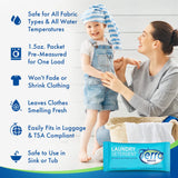 Terra Breeze Laundry Detergent Powder - 1.5 oz Individually Wrapped Packet (Case of 50)