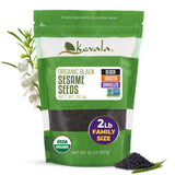 Kevala Organic Black Toasted Sesame Seeds - 2 lb, 32 oz, Baking and Cooking