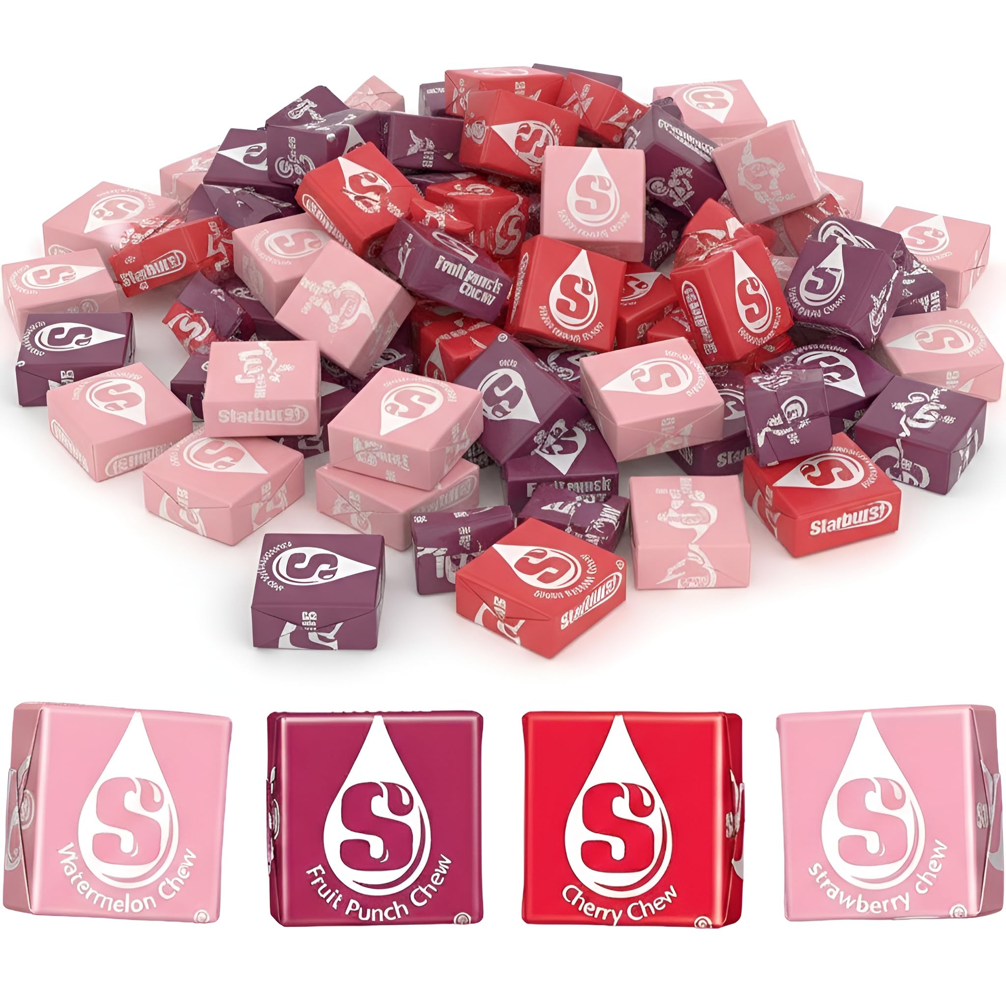 Starburst FaveREDs Sharing Size Candies (1 Pack) - Perfect Party Favors for Holiday Events