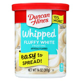 Duncan Hines Whipped Fluffy White Flavored Frosting, 14 oz.