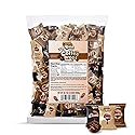 Candy Break Coffee Drops, Center-Filled Hard Candy | Espresso, Macchiato & Cappuccino Flavors | Individually Wrapped Caffeinated Candy | 2.2 lb Bulk