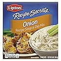 Lipton Soup Recipe Secrets Soup and Dip Mix For a Delicious Meal Onion Great With Your Favorite Recipes, 2 Oz