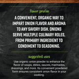 Frontier Herb Organic White Onion Powder, 2.1 oz
