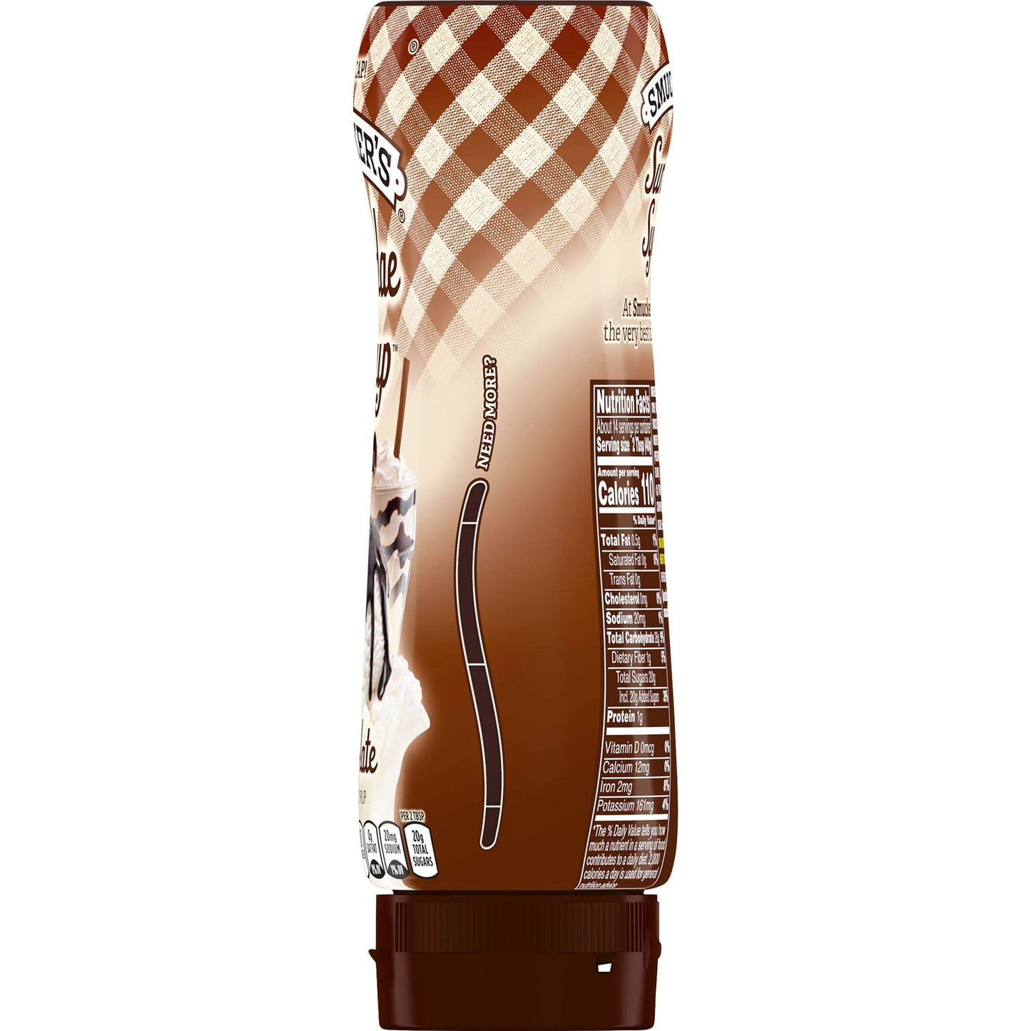 Smucker's Sundae Syrup Chocolate Flavored Syrup, 20 Ounces