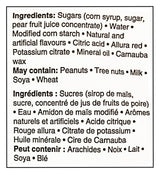 Joe's Tasty Travels High-Five's Raspberry Gummy Candy