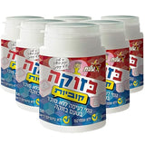 Elite Bazooka Flavored Gum Cubes Sugar Free Bubble Gum Cubes, 2oz (6 Pack) "IMPORTED FROM ISRAEL" Aspartame Free, Gluten Free