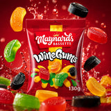 Maynards Wine Gums Bag 130g (Pack of 2)