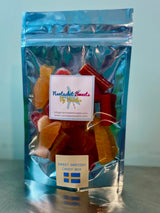 Nantasket Sweets by Swedes Swedish Sweet Candy Mix, Assorted Fruit Flavors, Sugar-Based Gummies, 5.28 oz Resealable Bag