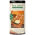 The Republic of Tea - Decaf Apricot Black Tea Tin, 50 Tea Bags, Environmentally-Friendly Decaffeinated Tea