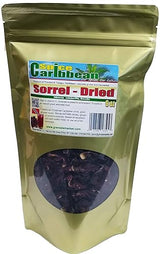 SORREL - DRIED (6 Oz resealable pouch, product of the Caribbean)