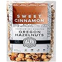 Oregon Farm To Table - Hazelnuts from Premium Growers - Dry Roasted - Sweet Cinnamon - Kosher Certified -1 LB