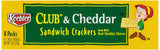 Keebler Cracker Sandwiches to Go - Club & Cheddar - 1.38 Ounce (Pack of 16)