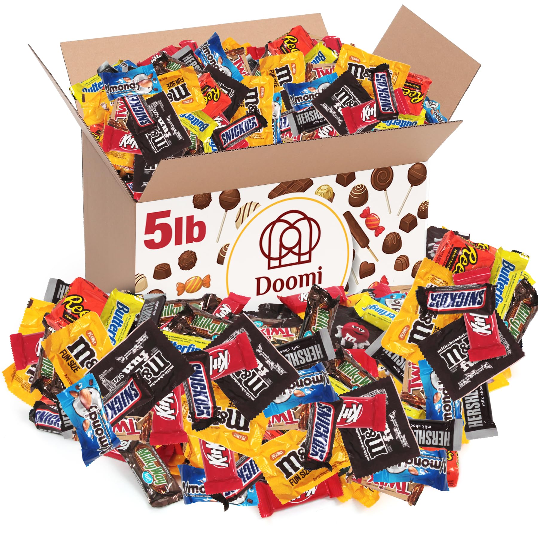 Assorted Chocolate Candy Variety Pack - Assorted Bulk Chocolate Mix - Individually Wrapped Party Chocolate Assortment - Chocolate For Every Occasion