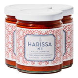 Villa Jerada, Harissa, 6 oz Fiery Moroccan Condiment, Impart The Perfect Amount of Savory, Tang, and Spice to Any Meal (HARISSA - 3 JARS)