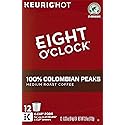Eight O'Clock Coffee Colombian Peaks Keurig K-Cups Coffee, 12 Count